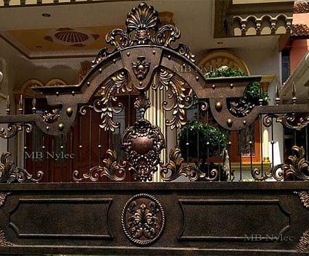 brama kuta w orientalnym stylu bp98