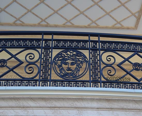 Balustrada kuta w stylu Versace ba45
