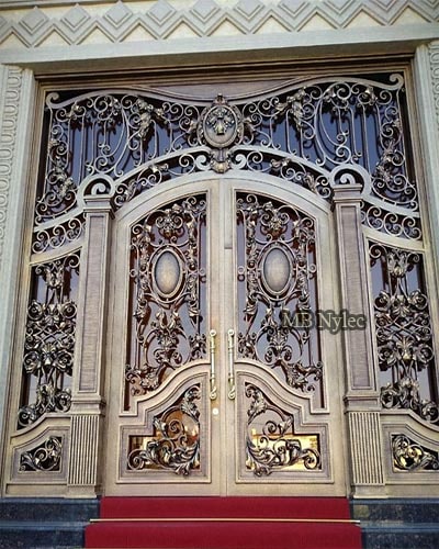 pałacowe drzwi kute dz16