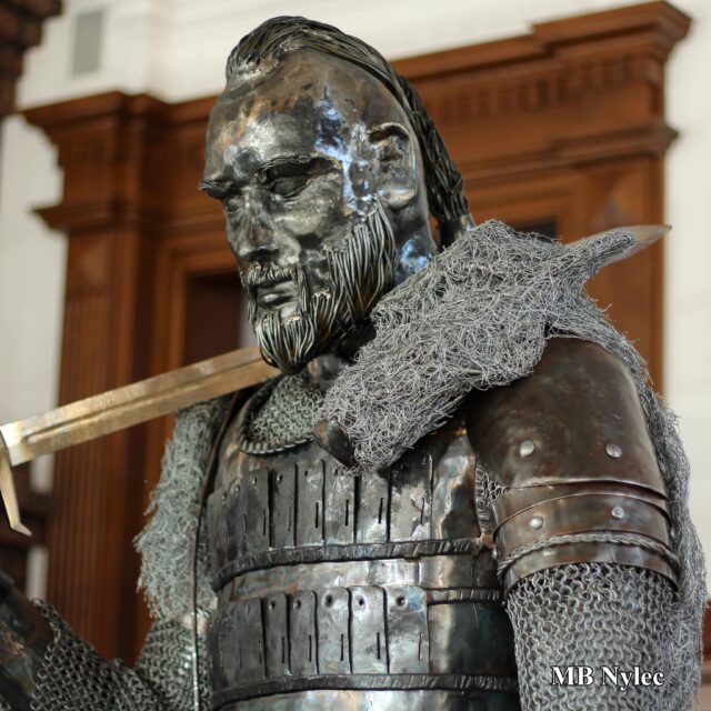Ragnar Lodbrok - rzeźba ze stali